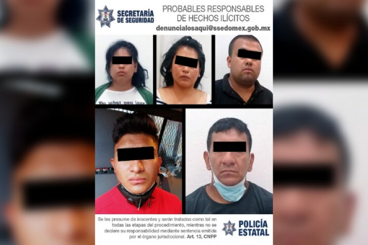 Rescatan a víctima de secuestro y detienen a siete implicados en Ixtapaluca