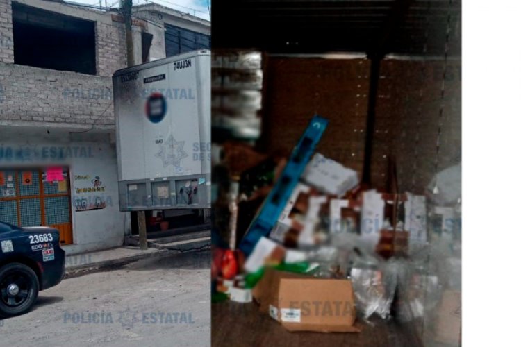 Recuperan mercancía valuada en 30 mil pesos en camino viejo a Texcoco