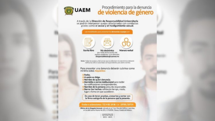 UAEM destituirá a quien cometa violencia de género