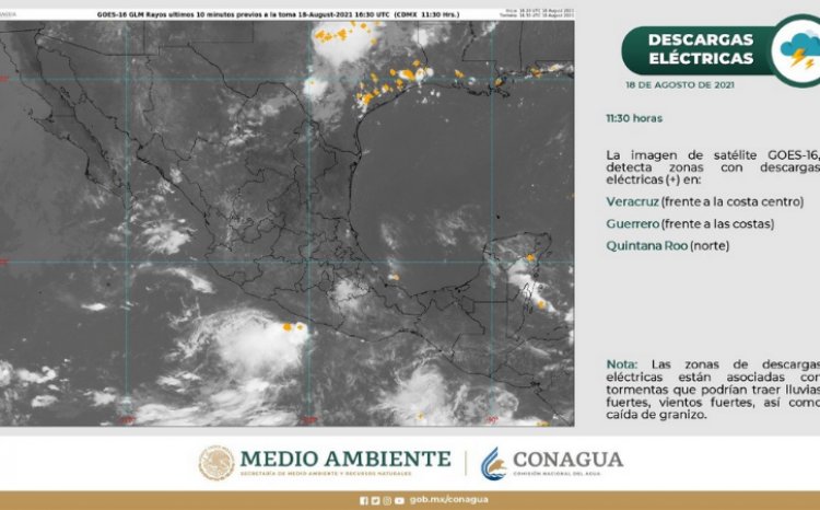 Grace se transforma en huracán categoría 1; impactara Quintana Roo y Veracruz