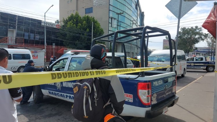Por oponerse a extorsión, matan a chofer de combi en Naucalpan