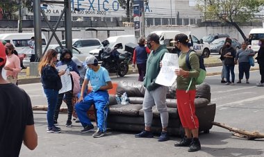 Bloquean vía Morelos; exigen ayuda por lluvias