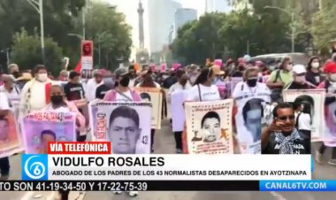 Siete años sin esclarecer caso Ayotzinapa: Vidulfo Rosales