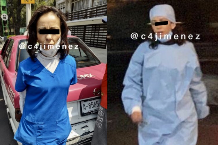 Falsa enfermera asaltaba a abuelitos en CDMX