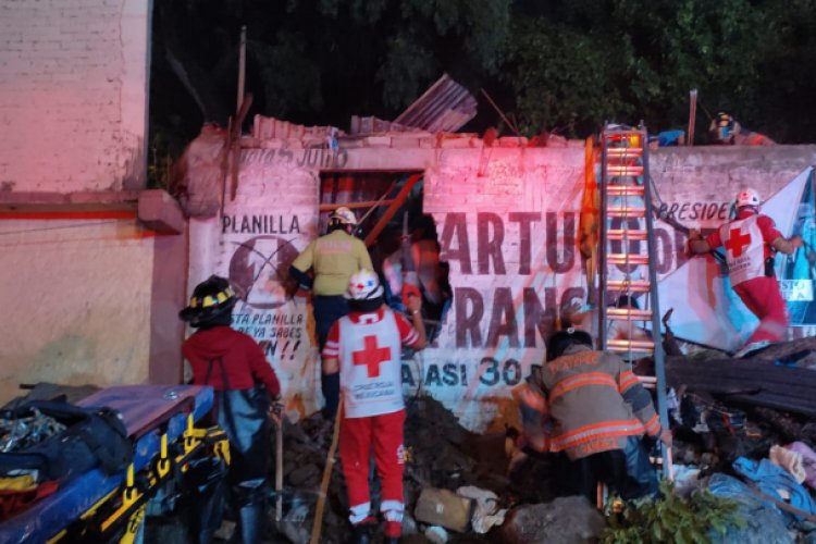 ¿Ayudarán a damnificados por derrumbe en Ecatepec?