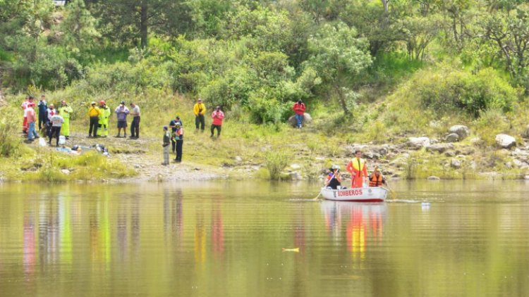 Buscan a hombre que desapareció en la presa de la Sierra de Guadalupe