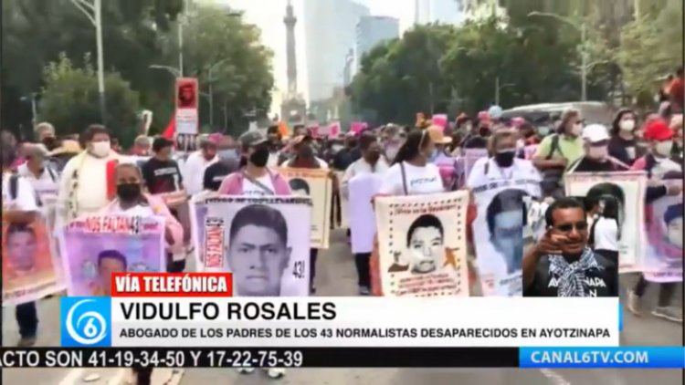 Siete años sin esclarecer caso Ayotzinapa: Vidulfo Rosales