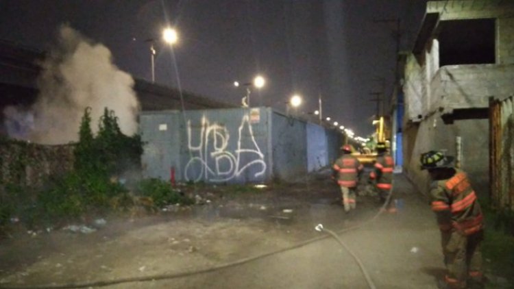Reportan fuga de gas en ducto de Ecatepec