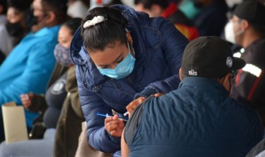 Valle de Chalco: Más de 24 mil mayores de 30 años vacunados