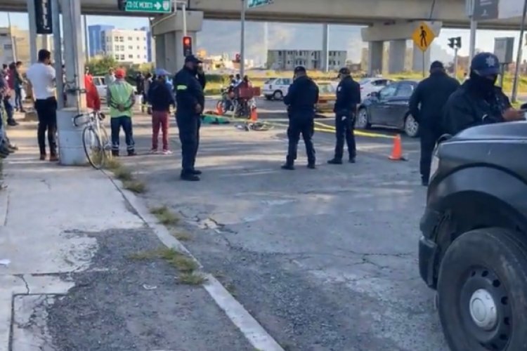 Ciclista muere arrollado en Toluca