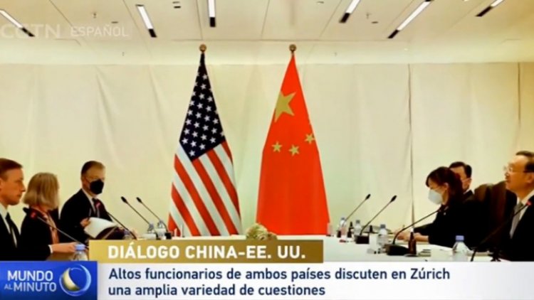 Altos funcionarios de China y EE.UU.  se reúnen en Zúrich para buscar un mejor entendimiento mutuo