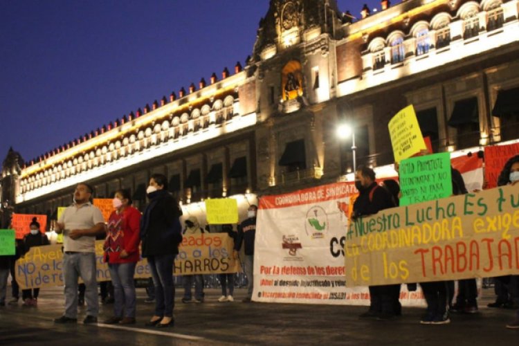 Trabajadores de Salud de Oaxaca protestarán en “mañanera” de AMLO; exigen que les regresen su empleo