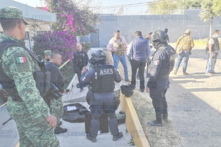 SSEM apoyo en traslado de explosivo en Hidalgo