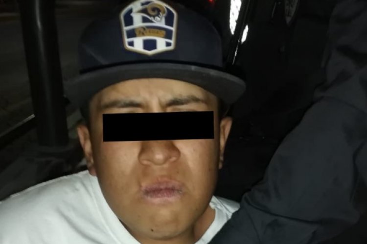 Capturan a hombre por robo en Tecámac
