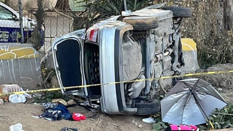 Mujer muere en accidente en la México-Pachuca