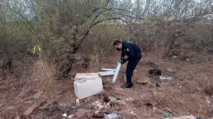 Localizan tanques de oxígeno robados de IMSS en Sonora