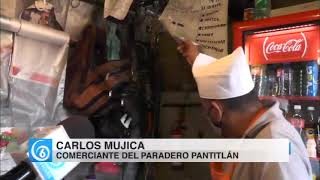 Las ventas de los comerciantes del paradero Pantitlán han bajado hasta un 80%
