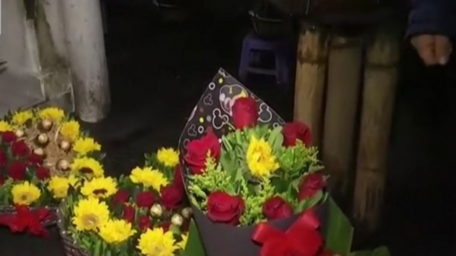 Floristas se preparan para el próximo 14 de febrero
