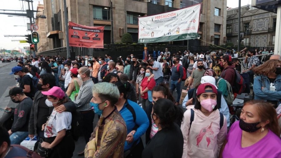 La CDMX regresa a color naranja del semáforo epidemiológico