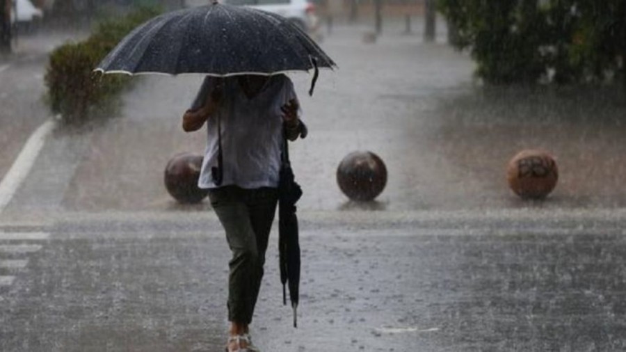 Advierten lluvias fuertes en el sur del país