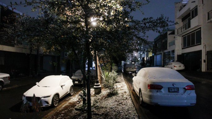 Intensas nevadas provocan apagón masivo en el norte de México