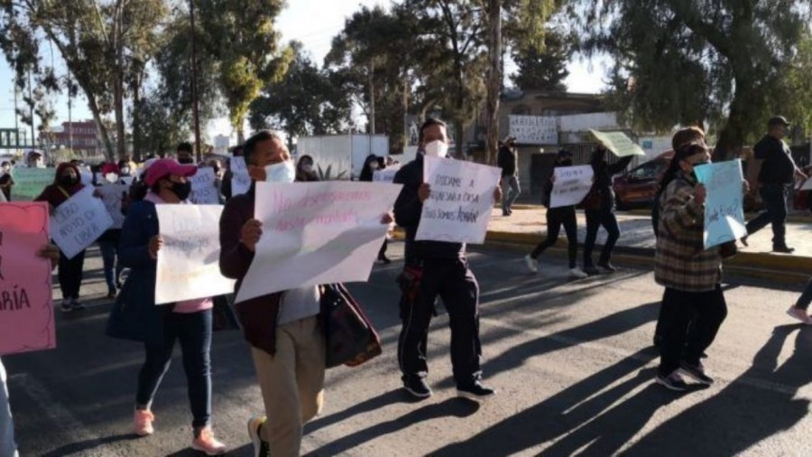 Manifestación en Los Reyes La Paz bloquea la México-Texcoco