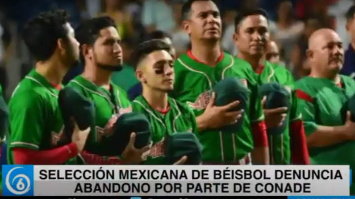 Selección mexicana de béisbol denuncia abandono por parte de CONADE