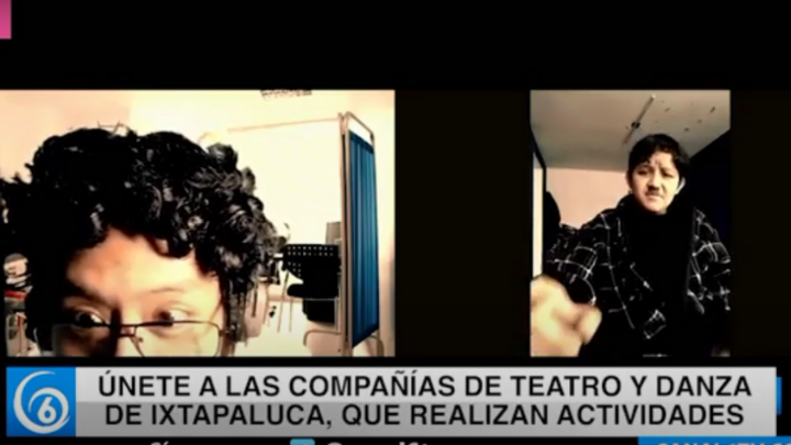 Únete a las compañías de teatro y danza de Ixtapaluca, que realizan actividades virtuales
