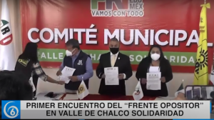 Primer encuentro del Frente Opositor