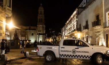 Dejan cuerpos en Palacio de Gobierno de Zacatecas