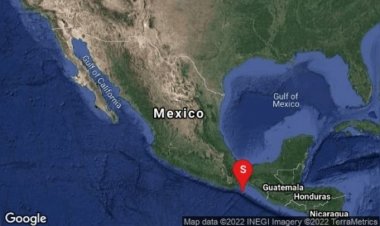 Reportan sismo de magnitud 5 en Oaxaca