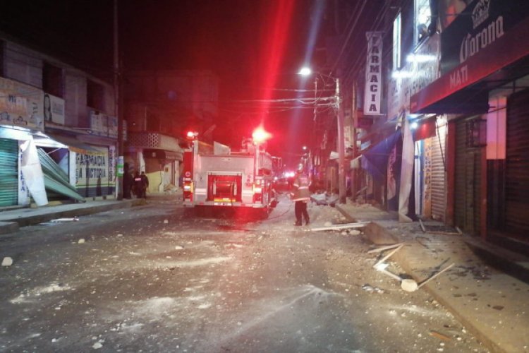 Explota casa en Ecatepec; hay 5 heridos