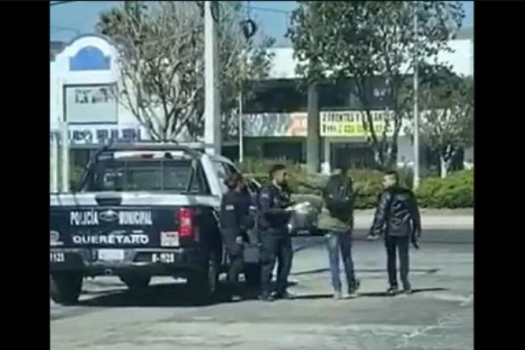 Cae sujeto que desarmó a policías en Querétaro