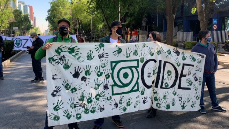 Estudiantes del CIDE piden intervención del SENADO