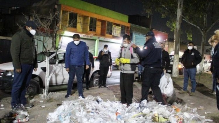 Suman 30 detenidos por tirar basura en Ecatepec