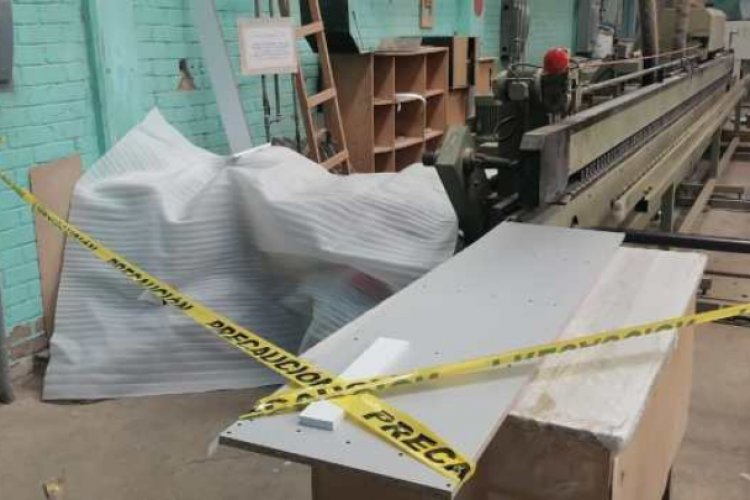En Ixtapaluca, mujer muere prensada en máquina