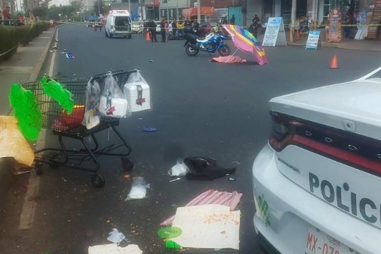 Motociclista mata a vendedora en Coyoacán