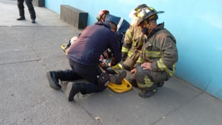 Hombre falla en intento de suicidio en CDMX