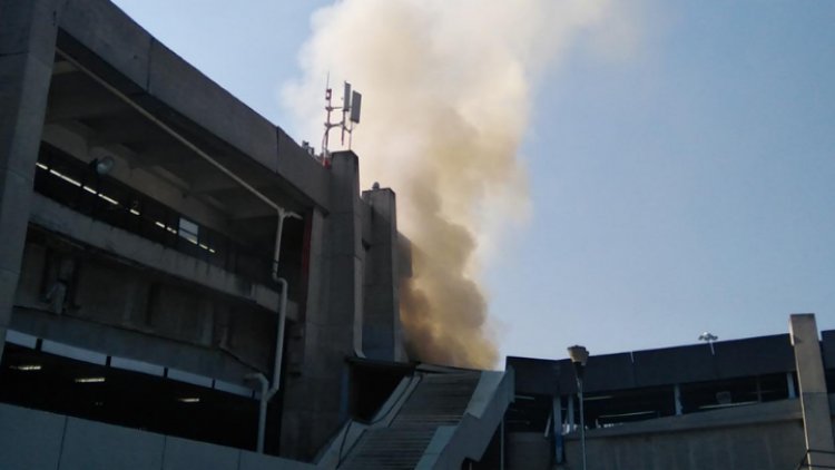 Conato de incendio en estación del Metro Pantitlán