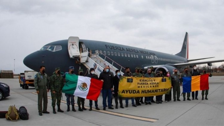 Llega a Rumania avión para repatriar a mexicanos
