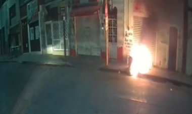 Sujeto le prende fuego a indigente en Aguascalientes