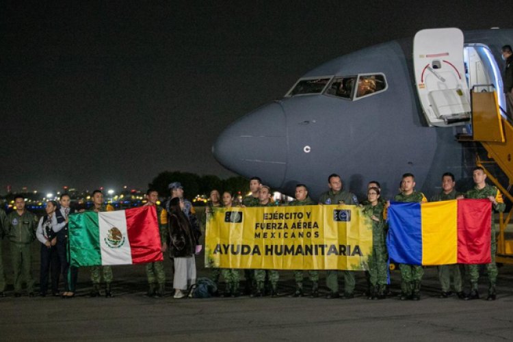 Arriban a México connacionales procedentes de Ucrania