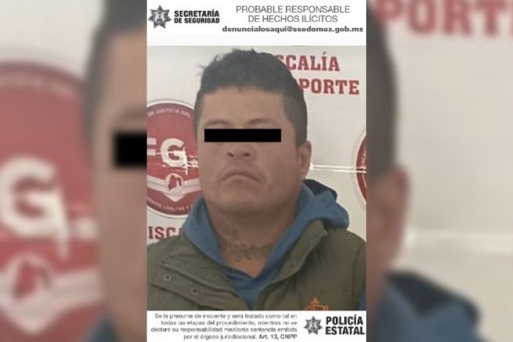 Cae asaltante de repartidores en Chimalhuacán