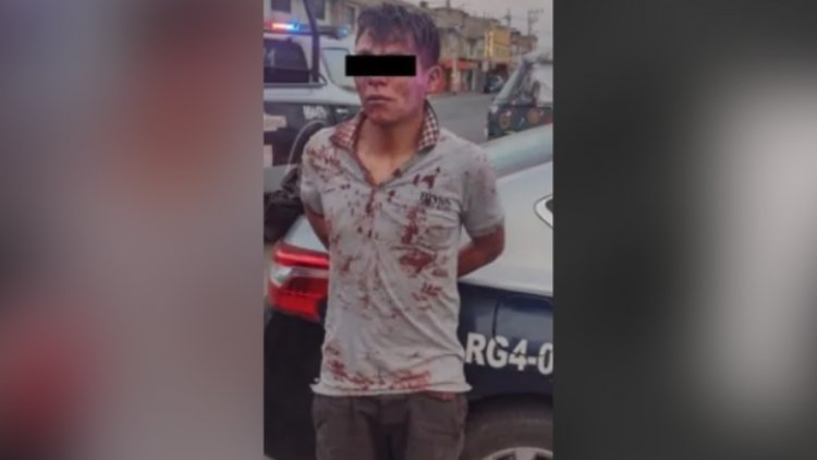 Vecinos dan paliza a asaltante en Ecatepec