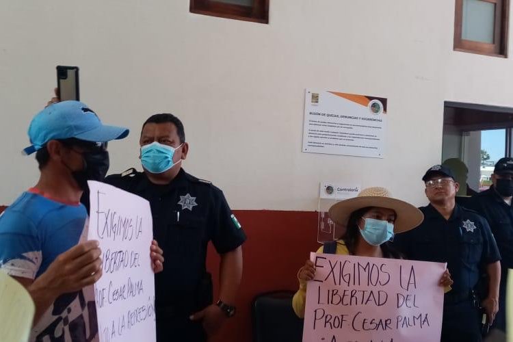 Antorcha exige la liberación de 7 activistas detenidos en Los Cabos, BCS