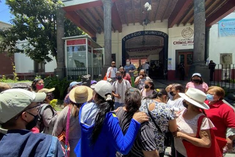 Vecinos de la zona alta de Chimalhuacán exigen agua potable
