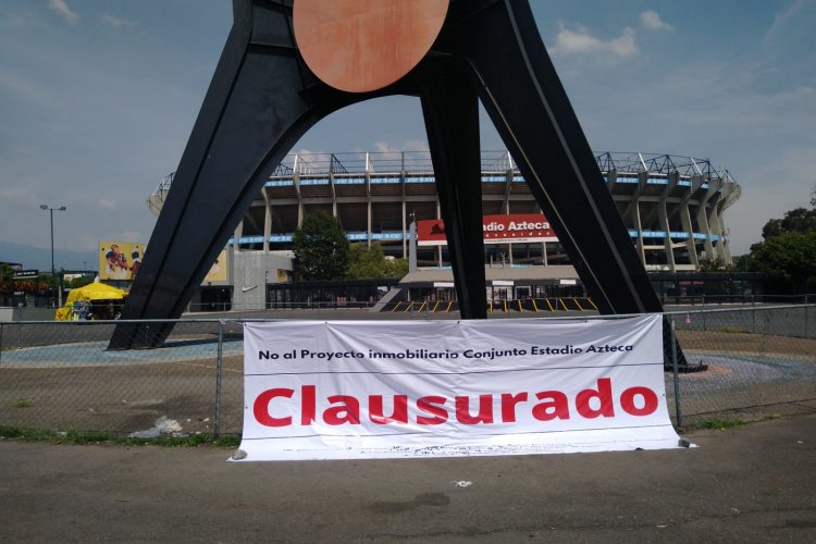 17 colonias de la CDMX serán afectadas por remodelación del Estadio Azteca, denuncian vecinos