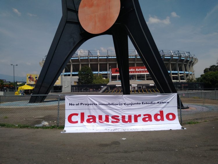 17 colonias de la CDMX serán afectadas por remodelación del Estadio Azteca, denuncian vecinos
