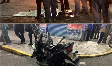 Muere motociclista al chocar contra un vehículo