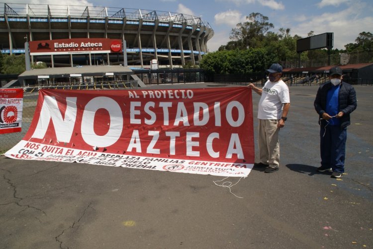 Ocultan impacto del "Proyecto Conjunto Estadio Azteca", denuncian vecinos